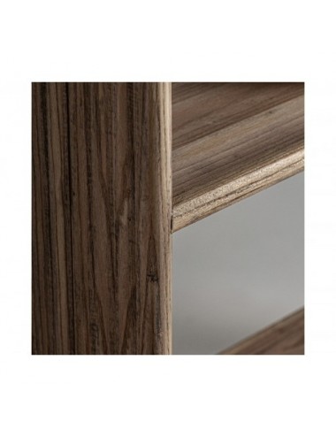 Librería Gloucester Madera De Olmo Reciclado 140x30x200 Estilo Colonial - 3