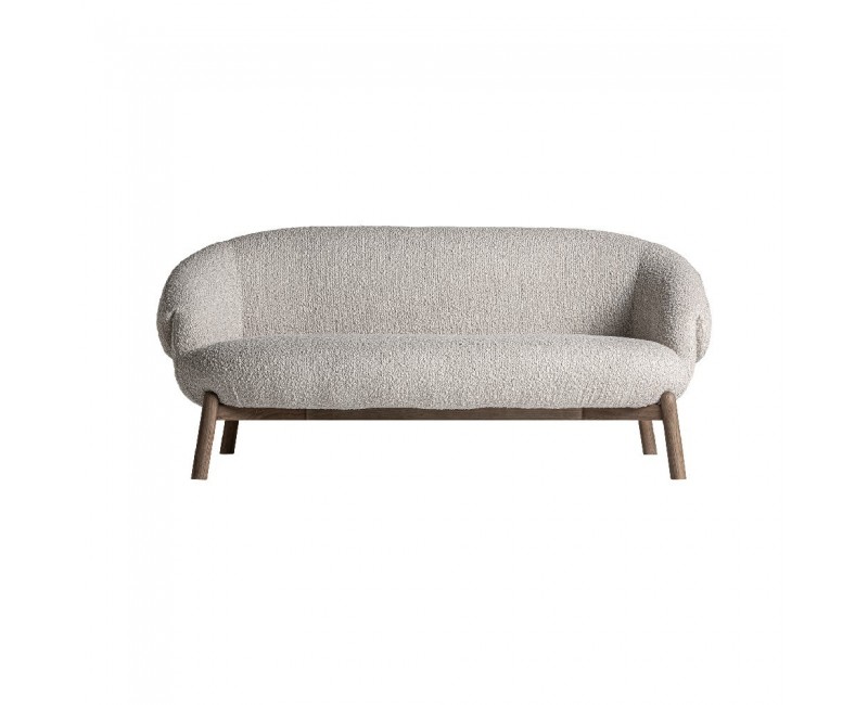 Sofá Jacquard Madera De Olmo 187x90x84 Estilo Contemporáneo - 1