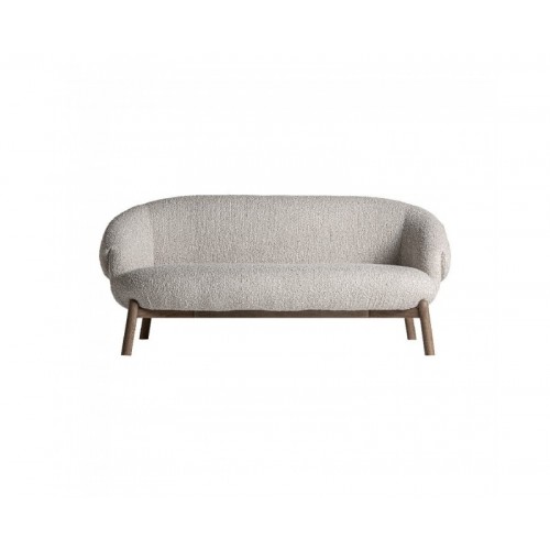 Sofá Jacquard Madera De Olmo 187x90x84 Estilo Contemporáneo - 1