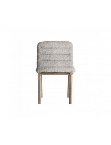 Silla Jacquard Madera De Olmo 52x62x80 Estilo Contemporáneo - 1