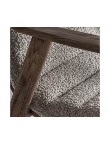 Silla Jacquard Madera De Olmo 62x61x80 Estilo Contemporáneo - 7