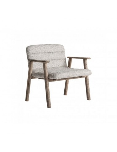 Silla Jacquard Madera De Olmo 75x66x74 Estilo Contemporáneo - 1