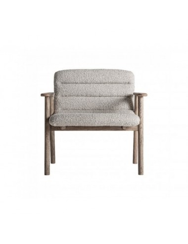 Silla Jacquard Madera De Olmo 75x66x74 Estilo Contemporáneo - 1