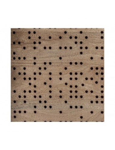 Aparador Jacquard Madera De Mango 220x54x73 Estilo Contemporáneo - 9