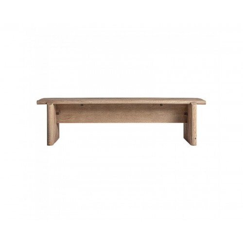 Banco Jacquard Madera De Mango 170x52x45 Estilo Contemporáneo - 1