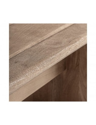 Banco Jacquard Madera De Mango 170x52x45 Estilo Contemporáneo - 5