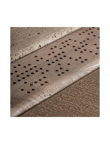 Mesa Auxiliar Jacquard Madera De Mango 62x73x65 Estilo Contemporáneo - 4