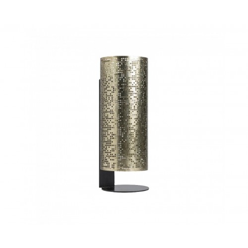 Lámpara De Pie Jacquard Acero 17x15x48 Estilo Contemporáneo - 1