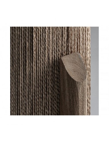 Lámpara De Pie Jacquard Madera De Mango 45x41x124 Estilo Contemporáneo - 3