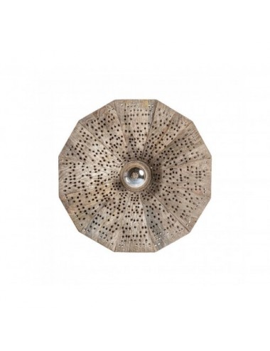 Lámpara De Colgar Jacquard Madera De Mango 50x50x13 Estilo Contemporáneo - 1