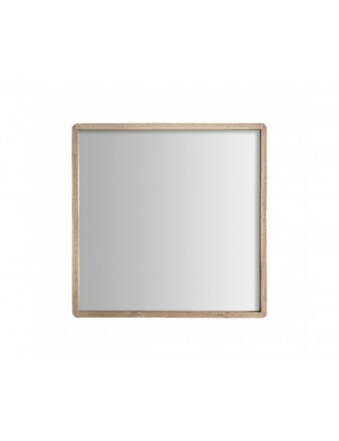 Espejo Jacquard Madera De Mango 90x6x90 Estilo Contemporáneo - 1