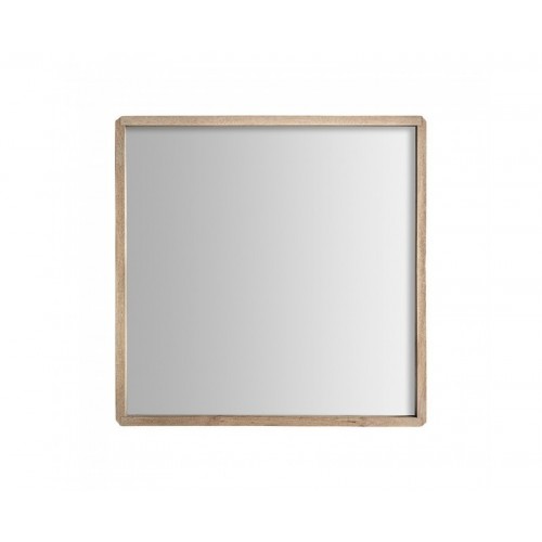 Espejo Jacquard Madera De Mango 90x6x90 Estilo Contemporáneo - 1