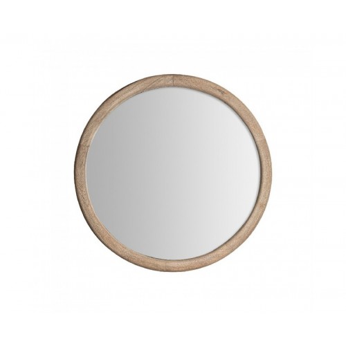 Espejo Jacquard Madera De Mango 98x3x98 Estilo Contemporáneo - 1