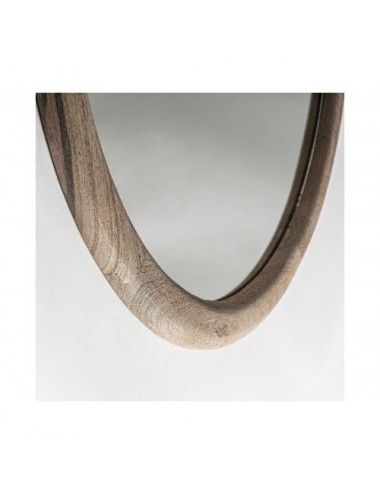 Espejo Jacquard Madera De Mango 98x3x98 Estilo Contemporáneo - 1