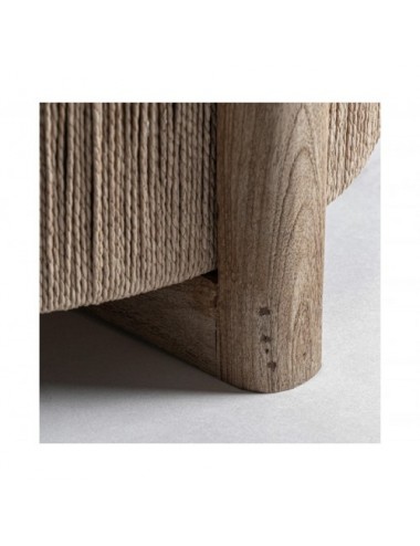 Macetero Jacquard Madera De Mango 43x41x65 Estilo Contemporáneo - 3