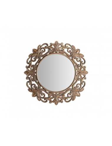 Espejo Blahe Resina 120x4x120 Estilo Clásico - 1