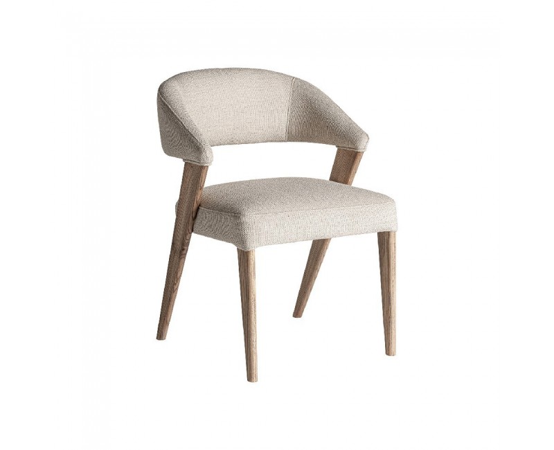 Silla Moena Madera Roble 51x57x81 Estilo Contemporáneo - 1