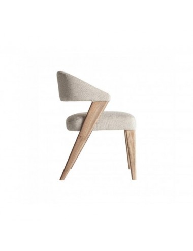 Silla Moena Madera Roble 51x57x81 Estilo Contemporáneo - 3