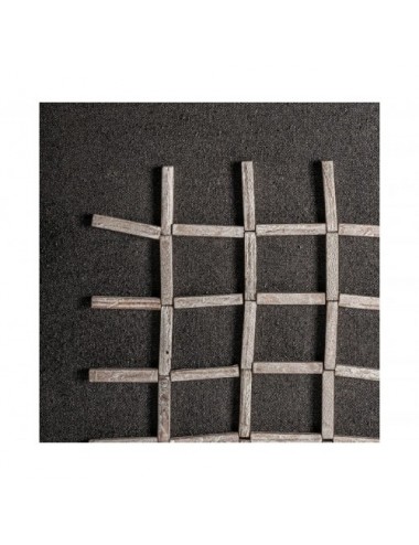 Panel Decorativo Siegen Madera De Pino Reciclado 82x4x122 Estilo Contemporáneo - 1