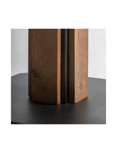 Mesa Bar Rho Madera De Mango 75x75x76 Estilo Contemporáneo - 5