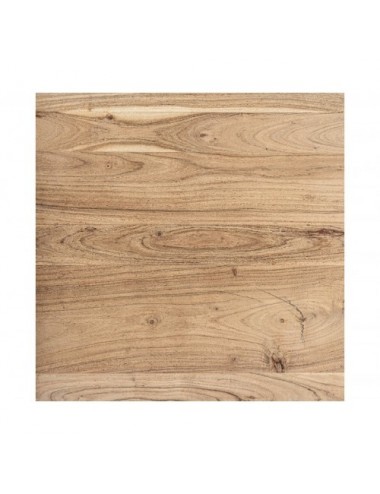 Mesa Bar Rho Madera De Mango 75x75x76 Estilo Contemporáneo - 6