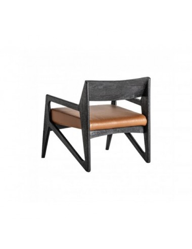 Sillón Beslon Madera De Acacia 67x60x70 Estilo Contemporáneo - 4