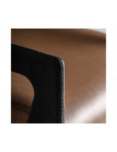 Sillón Beslon Madera De Acacia 67x60x70 Estilo Contemporáneo - 5