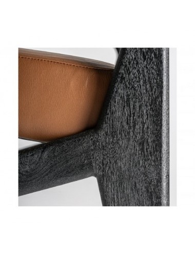 Sillón Beslon Madera De Acacia 67x60x70 Estilo Contemporáneo - 9