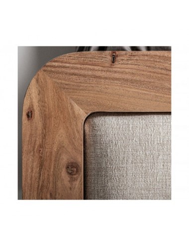 Cama Dangy Madera De Acacia 220x200x122 Estilo Clásico - 6