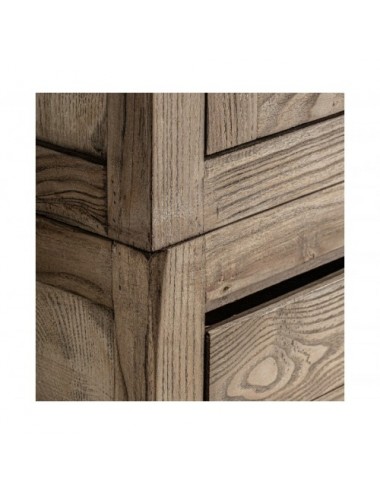 Vitrina Masein Madera De Olmo 200x45x225 Estilo Colonial - 4