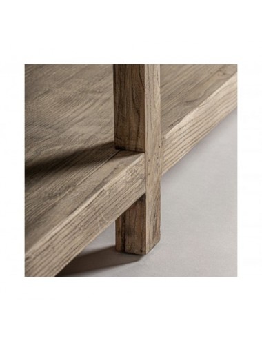 Vitrina Masein Madera De Olmo 200x45x225 Estilo Colonial - 7