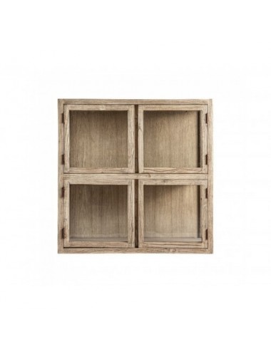 Vitrina Modular Masein Madera De Olmo 85x40x85 Estilo Colonial - 1