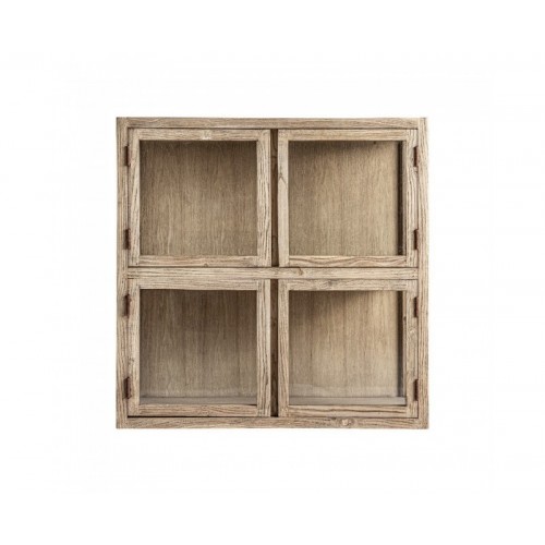 Vitrina Modular Masein Madera De Olmo 85x40x85 Estilo Colonial - 1
