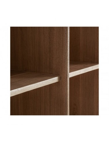 Estanteria Nara Madera Roble 110x40x210 Estilo Contemporáneo - 3