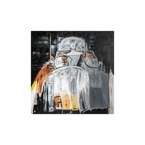 Lienzo Menina Lienzo 195x4x195 Estilo Contemporáneo - 1