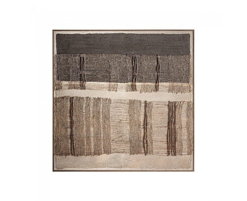 Lienzo Aslan Lienzo 120x5x120 Estilo Boho - 1