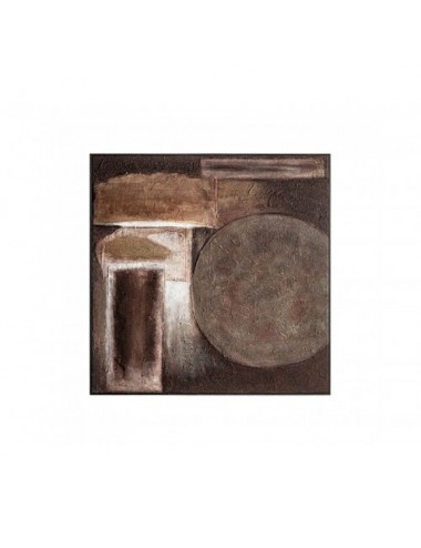 Cuadro Enzo Lienzo 141x5x141 Estilo Contemporáneo - 1