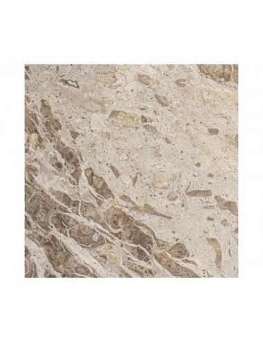 Mesa Auxiliar Alessano Mármol 43x43x56 Estilo Art Deco - 5