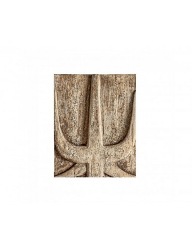 Panel Decorativo Peylon Madera Suar 40x5x50 Estilo Étnico - 1