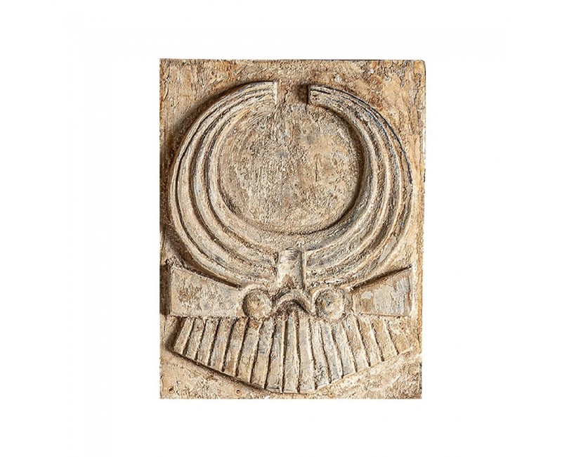 Panel Decorativo Peylon Madera Suar 40x5x50 Estilo Étnico - 1