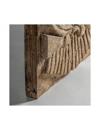 Panel Decorativo Peylon Madera Suar 40x5x50 Estilo Étnico - 3