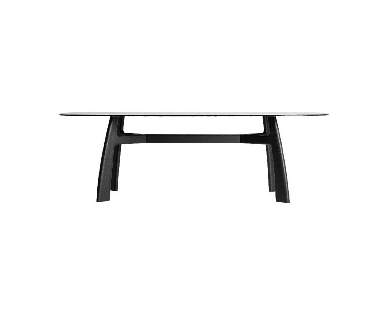 Mesa Comedor Suchdol Madera De Fresno 230x110x76 Estilo Contemporáneo - 1