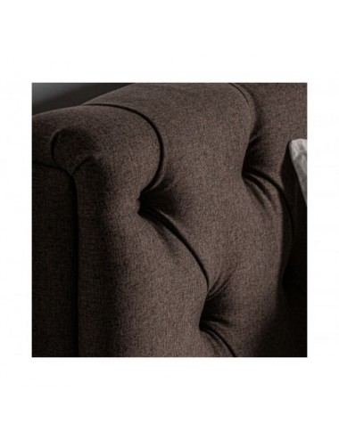 Cama Oslo Tela 223x202x119 Estilo Provenzal - 5