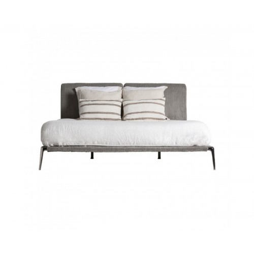 Cama Berlin Tela 227x186x102 Estilo Contemporáneo - 1