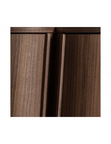 Aparador Gifhorn Chapa De Nogal 242x49x92 Estilo Art Deco - 6