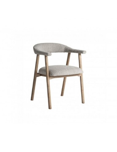 Silla Davrey Madera De Fresno 57x56x75 Estilo Contemporáneo - 1