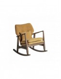 Mecedora Kelly Madera De Fresno 62,5x92x85 Estilo Contemporáneo - 1