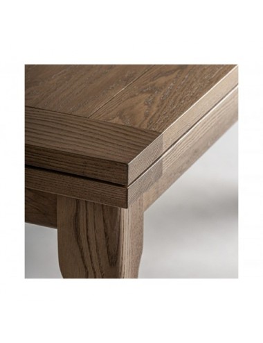 Mesa Extensible Heikant Madera De Fresno 180x90x78 Estilo Clásico - 5