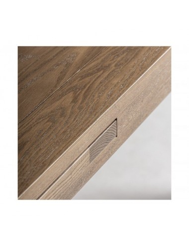 Mesa Extensible Heikant Madera De Fresno 180x90x78 Estilo Clásico - 6
