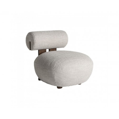 Sillón Tielt Madera De Fresno 86x73x69 Estilo Contemporáneo - 1